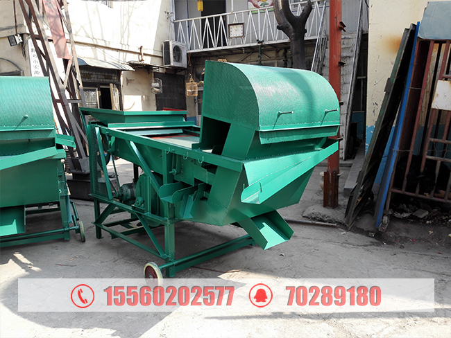 廣東小型糧食篩分拋糧機(jī)已發(fā)貨，張經(jīng)理請(qǐng)注意